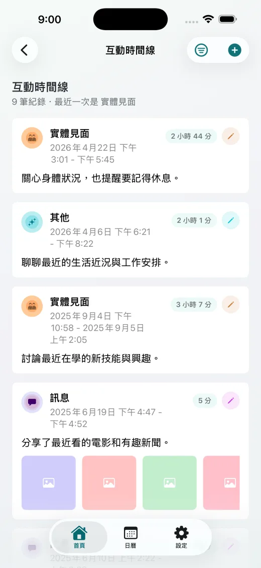 互動時間線